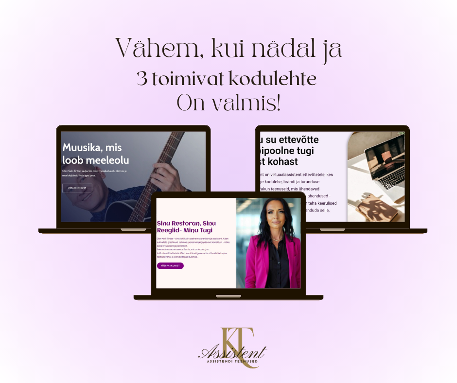 Kodulehe haldus ja hooldus